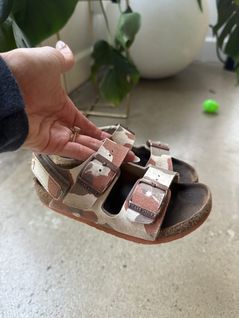 Toddler Birkenstock Velcro sandal